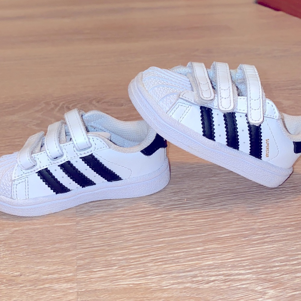 Adidas Superstar Toddler Strap Sneaker